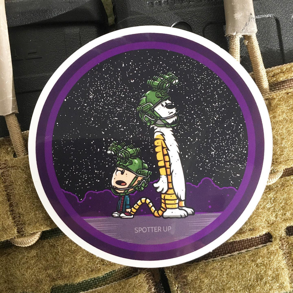 Sticker Lasers and Stargazers 3" round