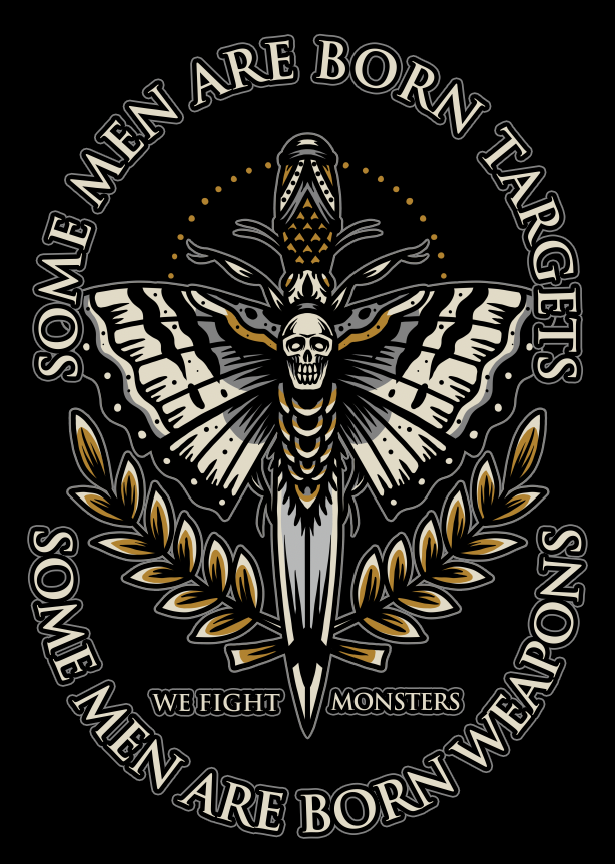 T-shirt Born Weapon