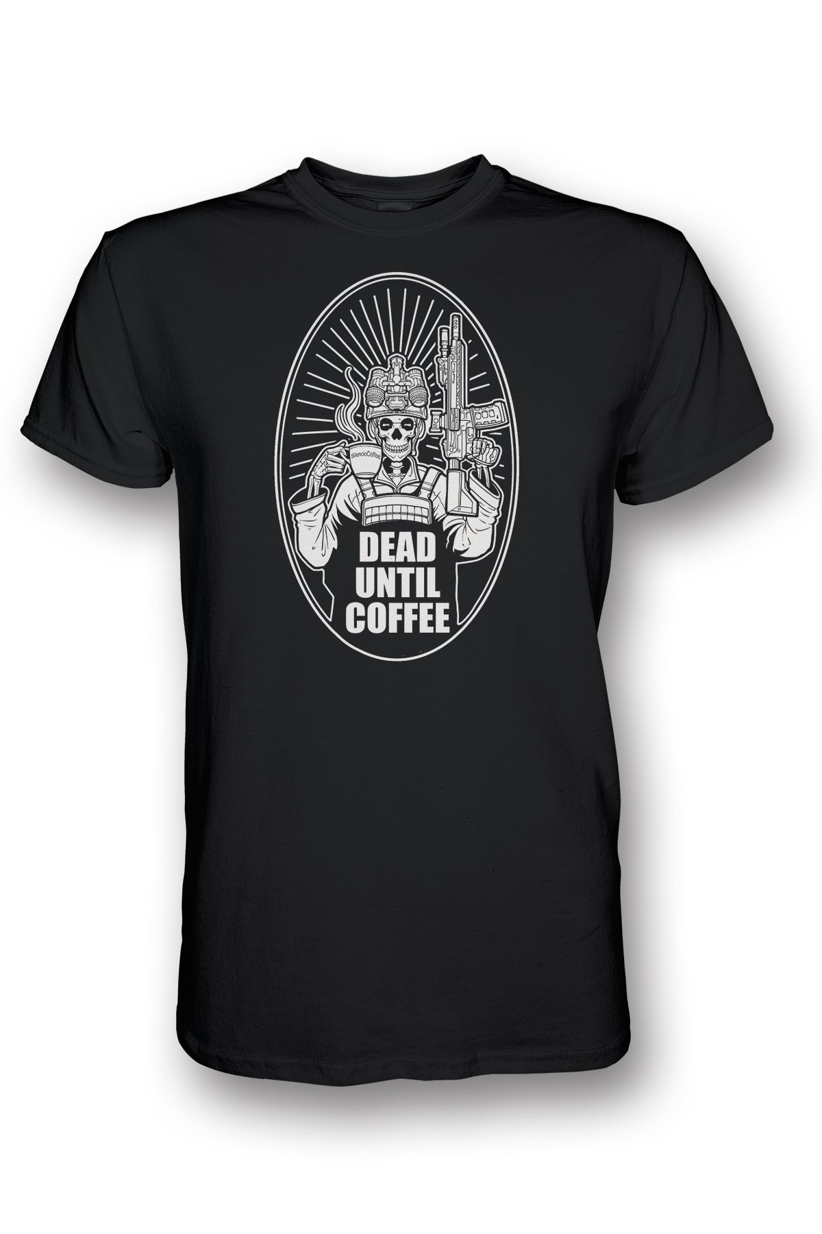 T-shirt Dead Until Coffee