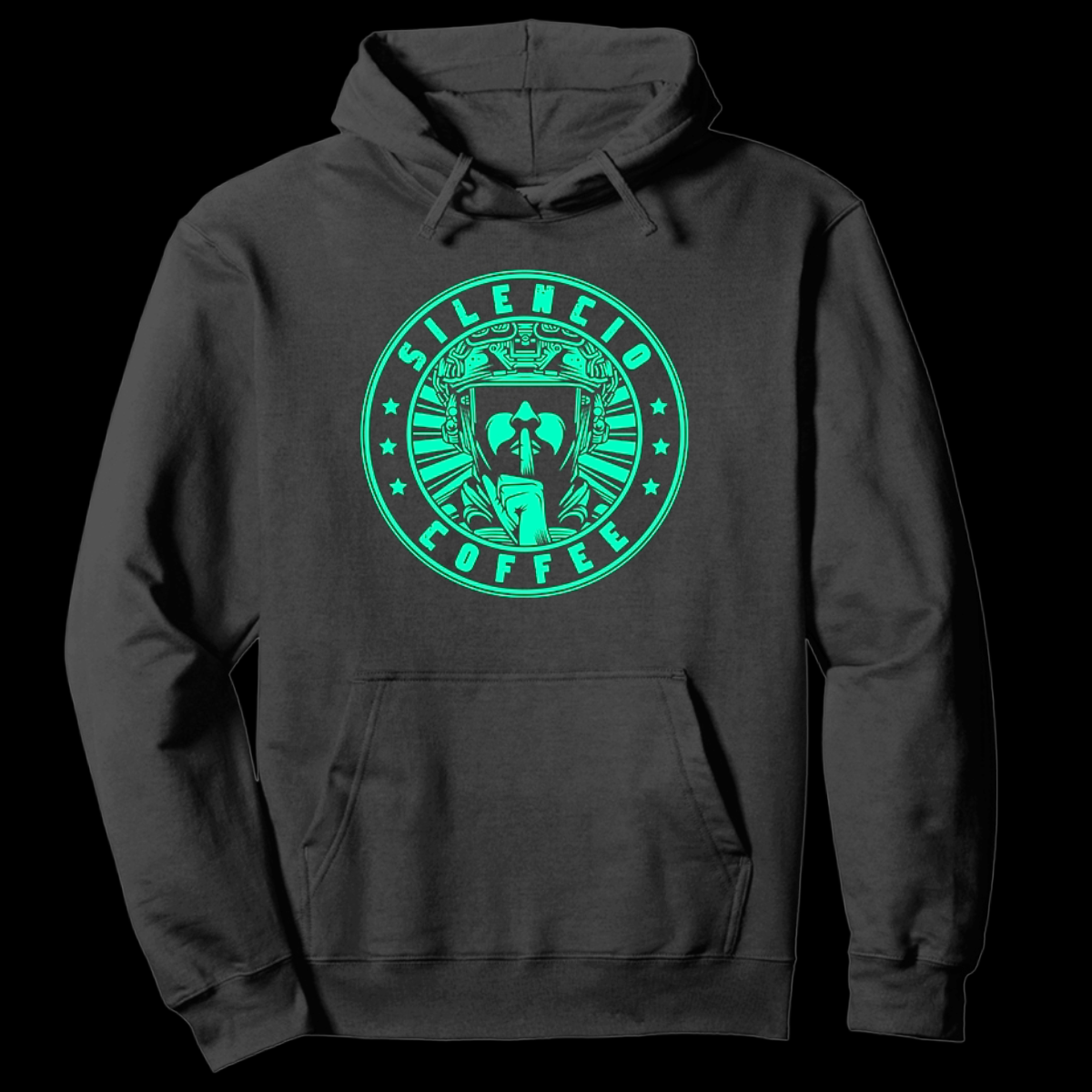 Hoodie Unisex Midweight Softstyle Fleece HUSH GREEN