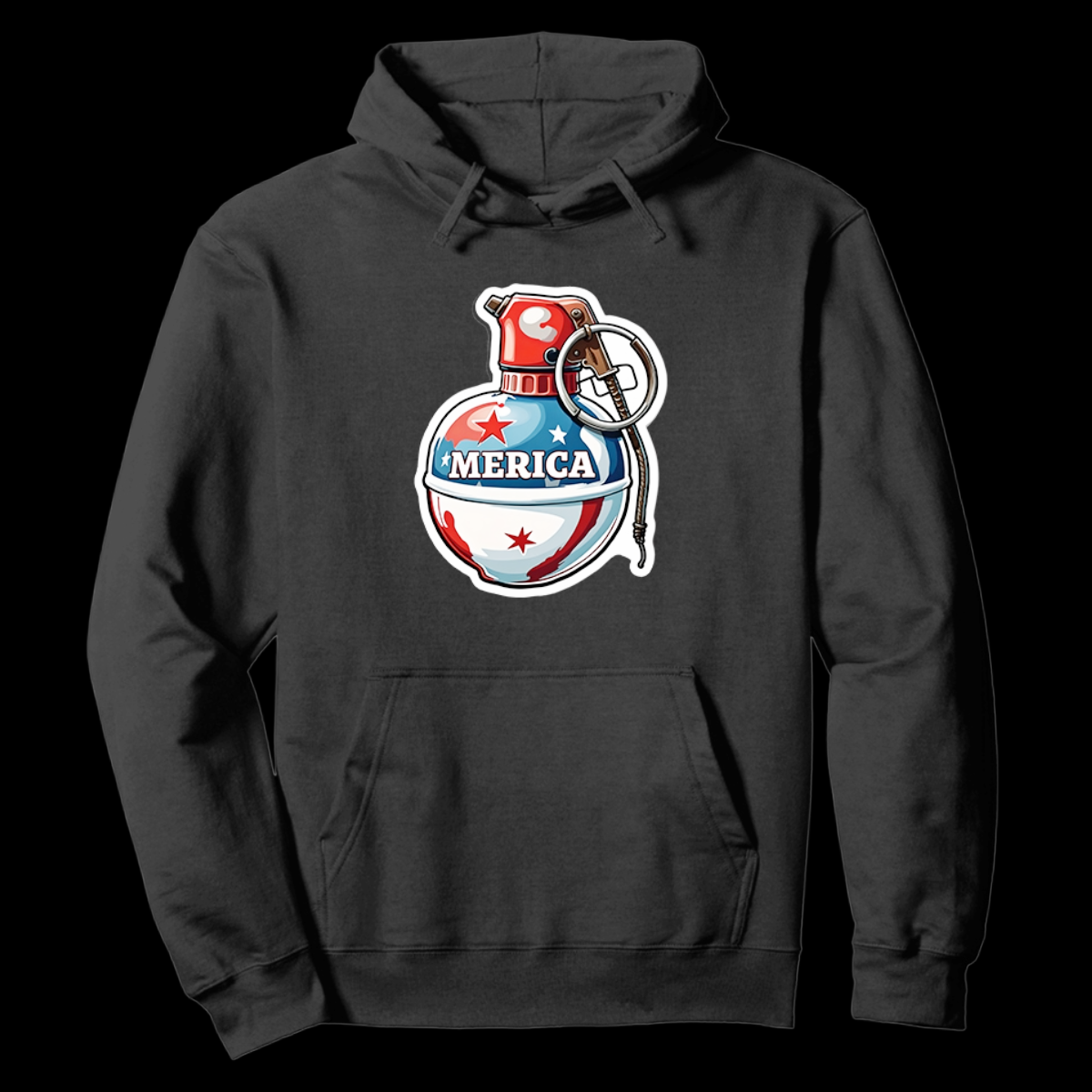 Hoodie Unisex Midweight Softstyle Fleece BOOM