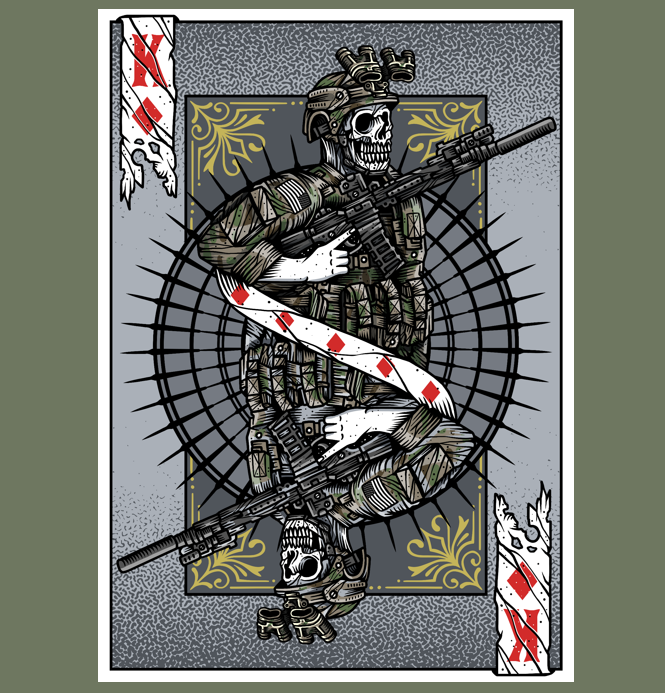 Playing Cards: Warfighters