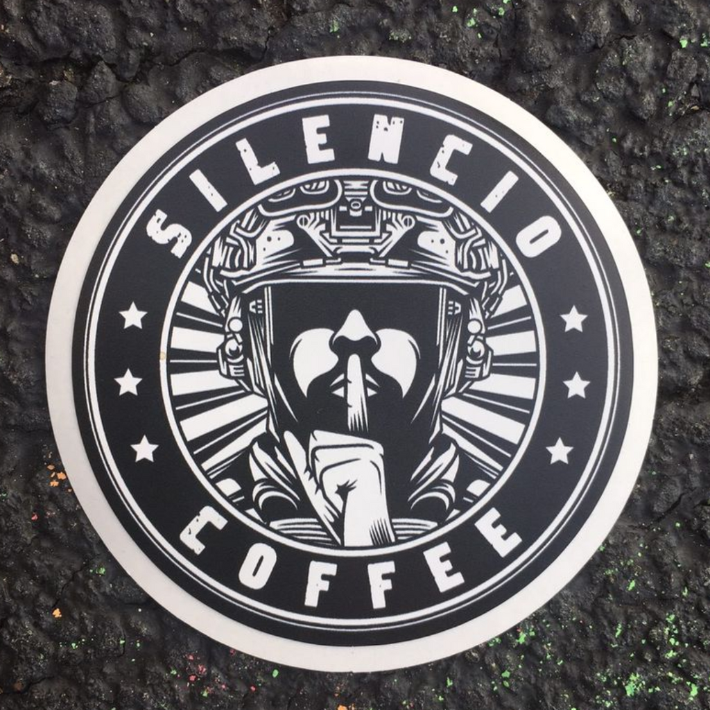 Sticker Operator B/W  3"