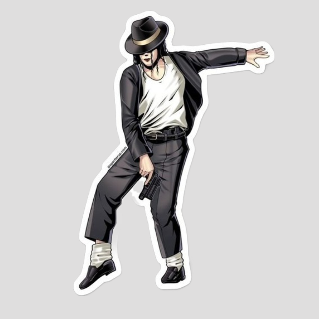 Sticker Dancing Idiot with G*N
