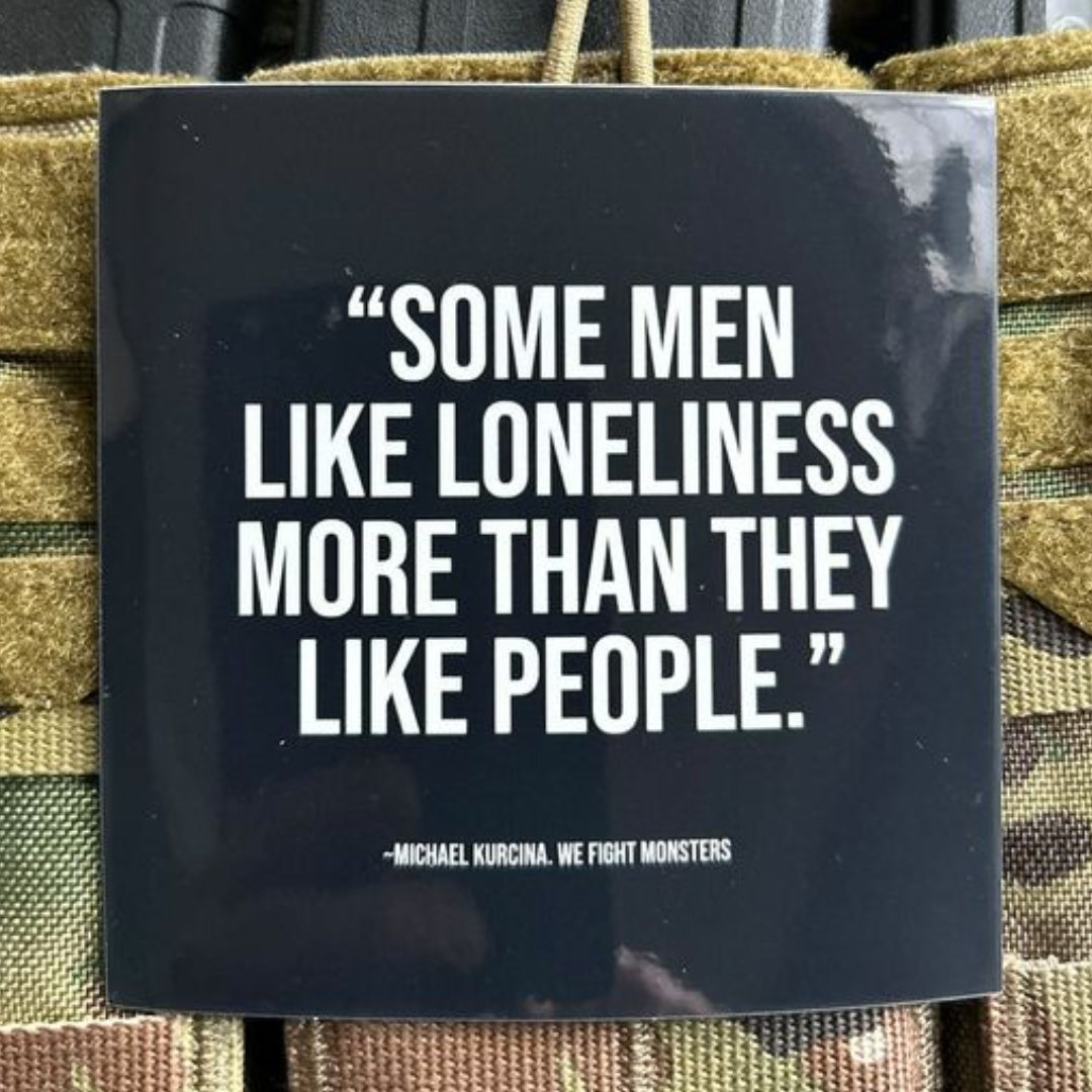 Sticker Loneliness 4"x4"