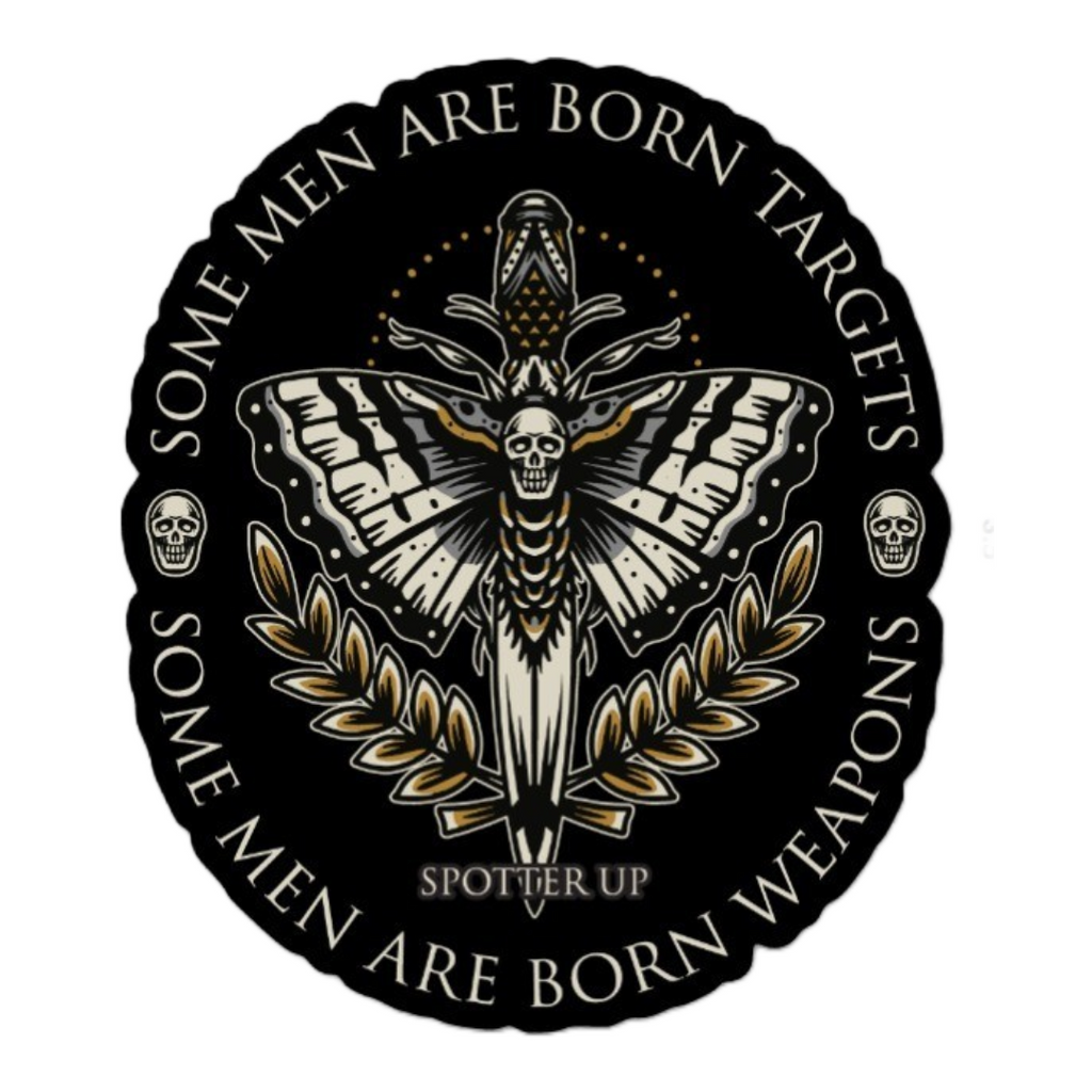 Sticker Be the Weapon Oval 3"x3.5"