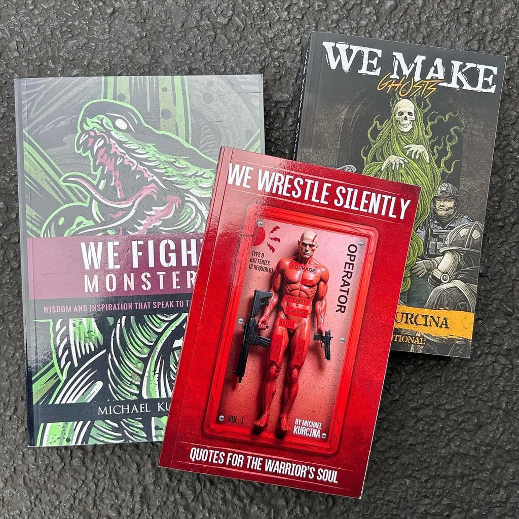 Literature: We Wrestle Silently PAPERBACK Signed by Author