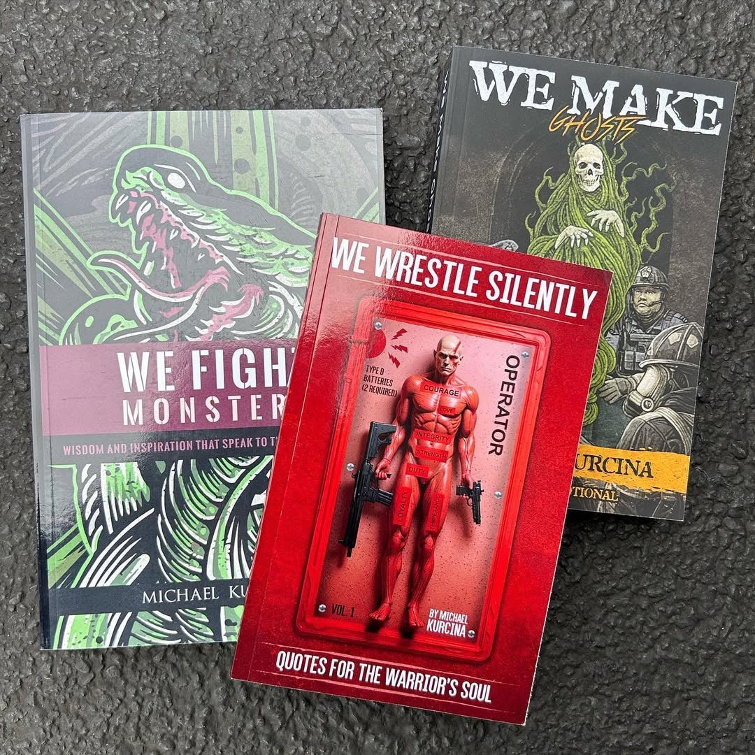 Literature: Book We Fight Monsters, PAPERBACK Signed Copy with Stickers 2nd Edition