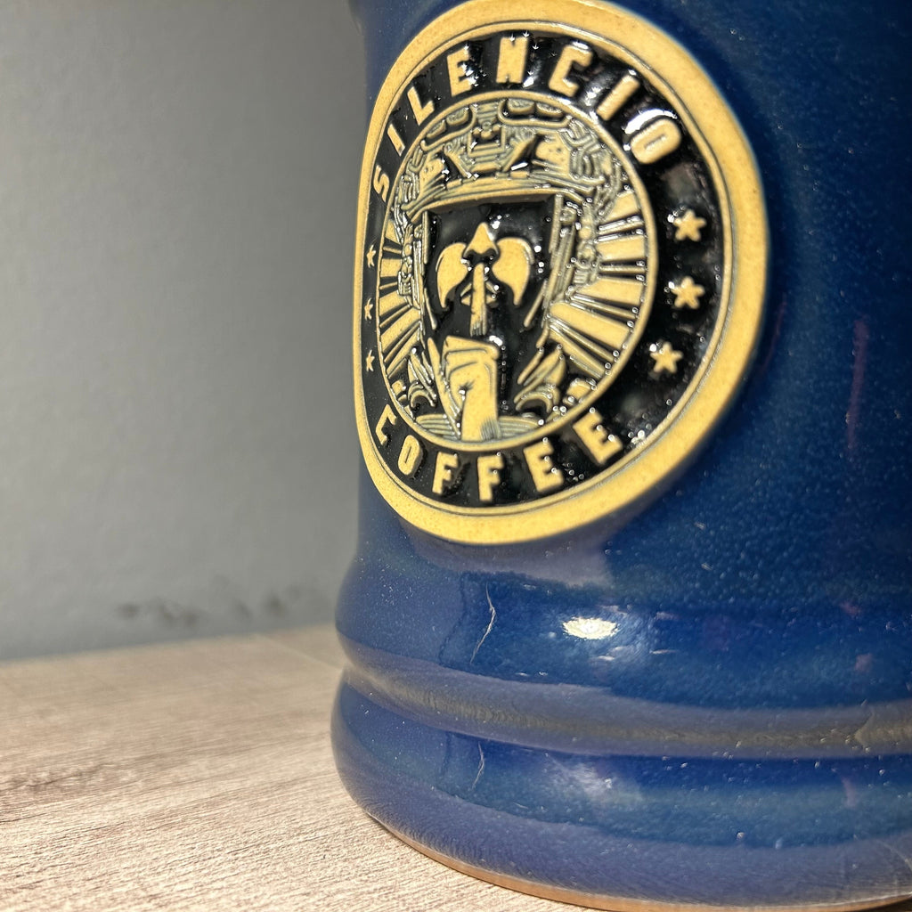 Mug Silencio Coffee Heritage Blue