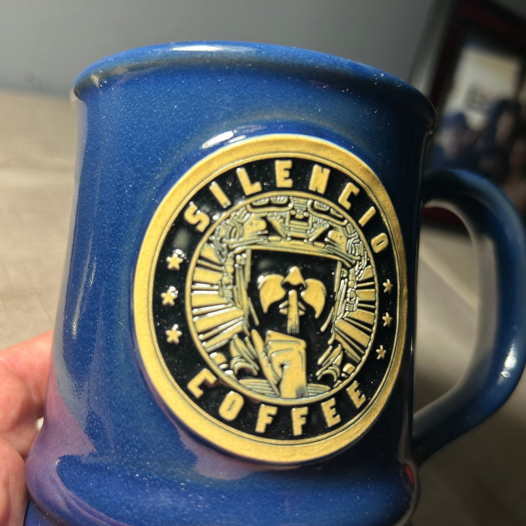 Mug Silencio Coffee Heritage Blue