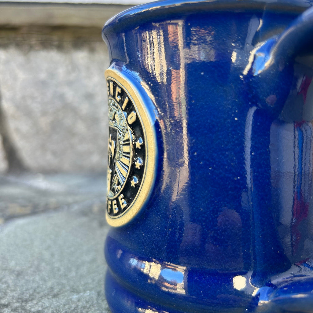 Mug Silencio Coffee Heritage Blue