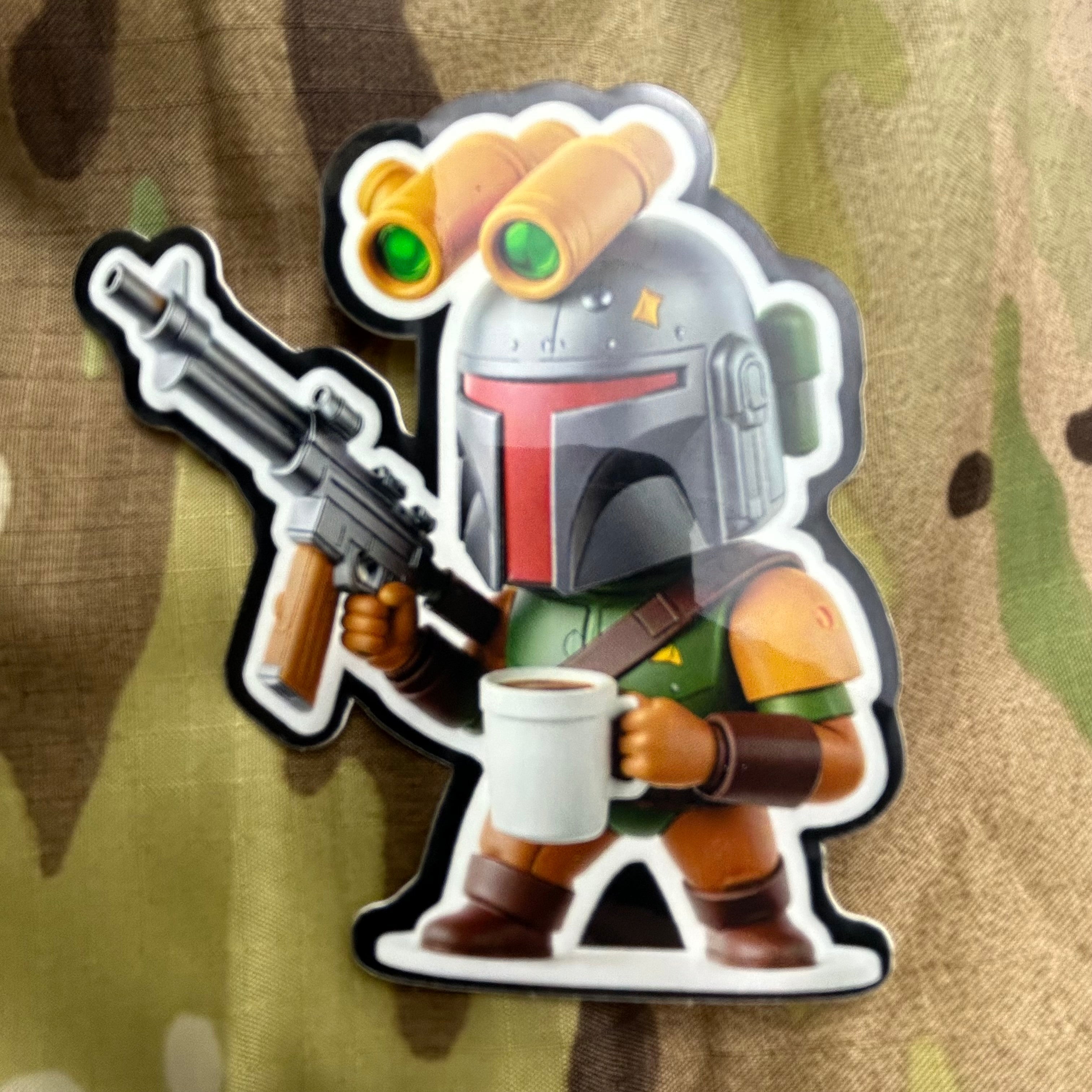 Sticker Fett 1