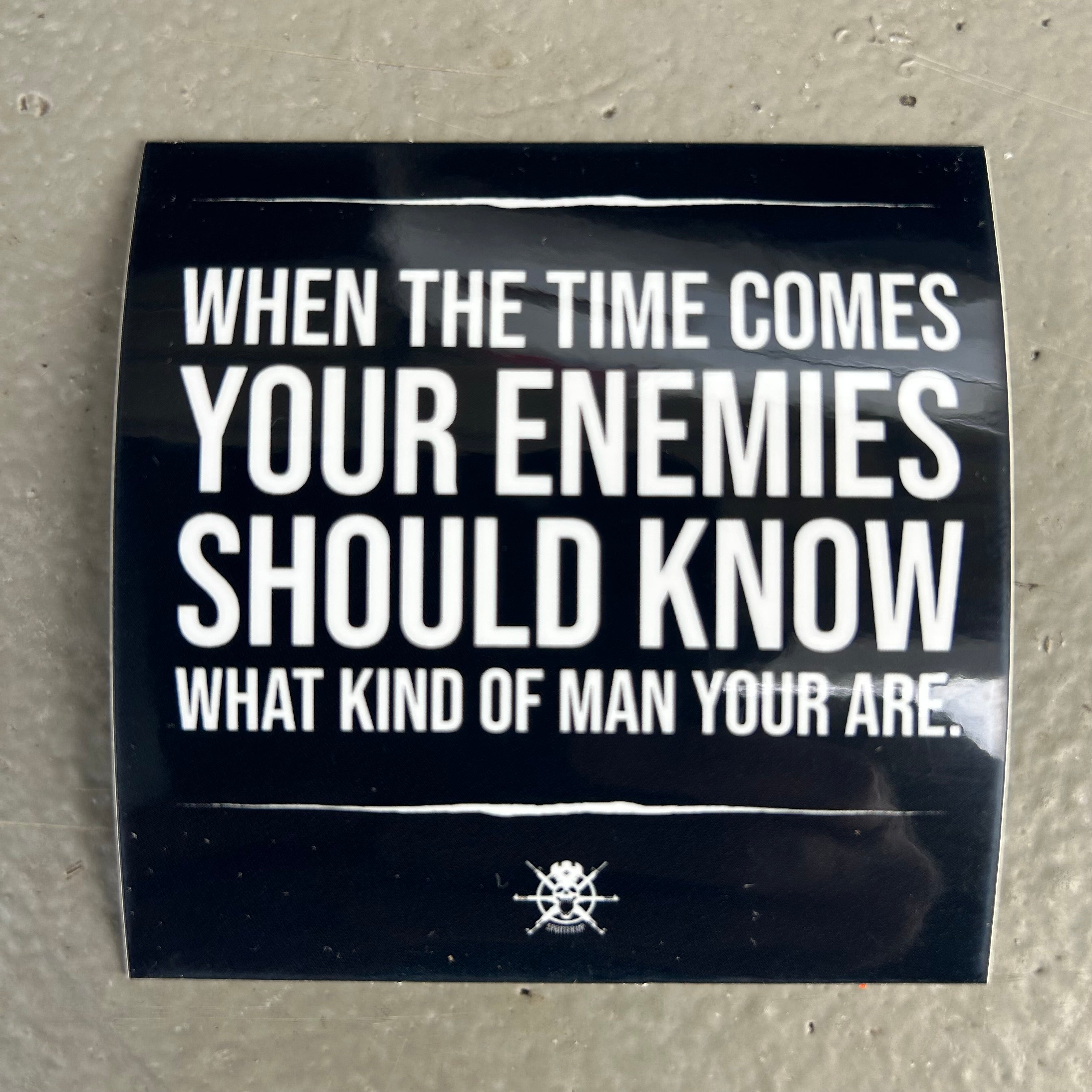 Sticker Your Enemies Should Know
