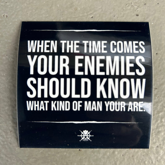Sticker Your Enemies Should Know