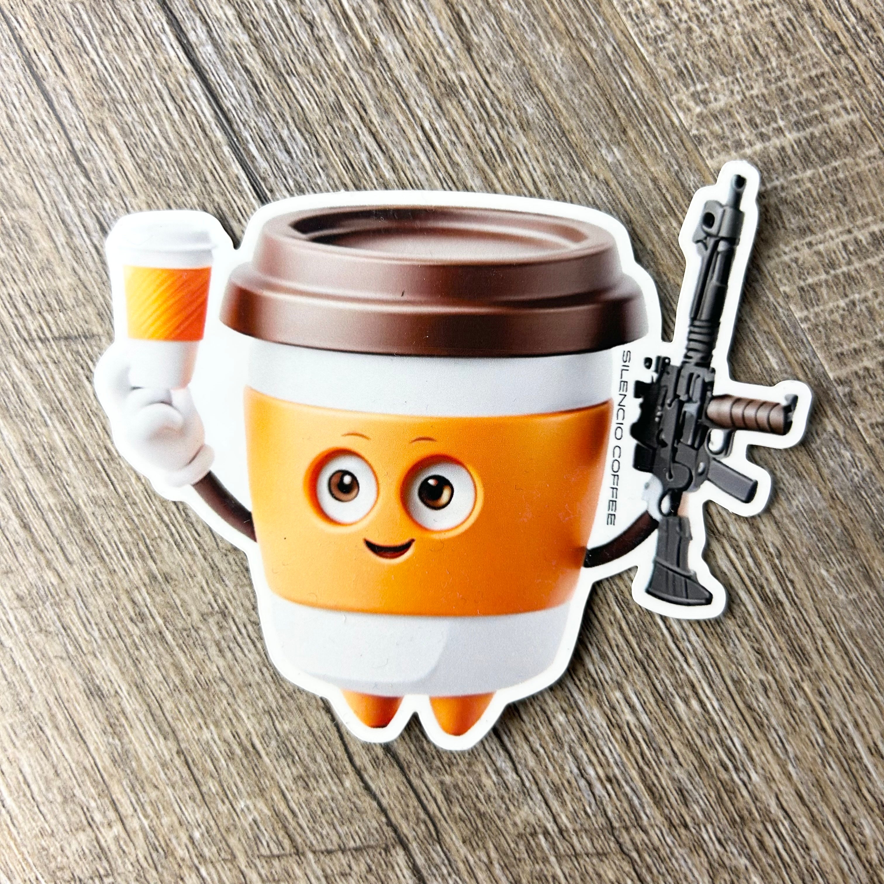 Sticker Pack 5 (Four for 2) Coffee