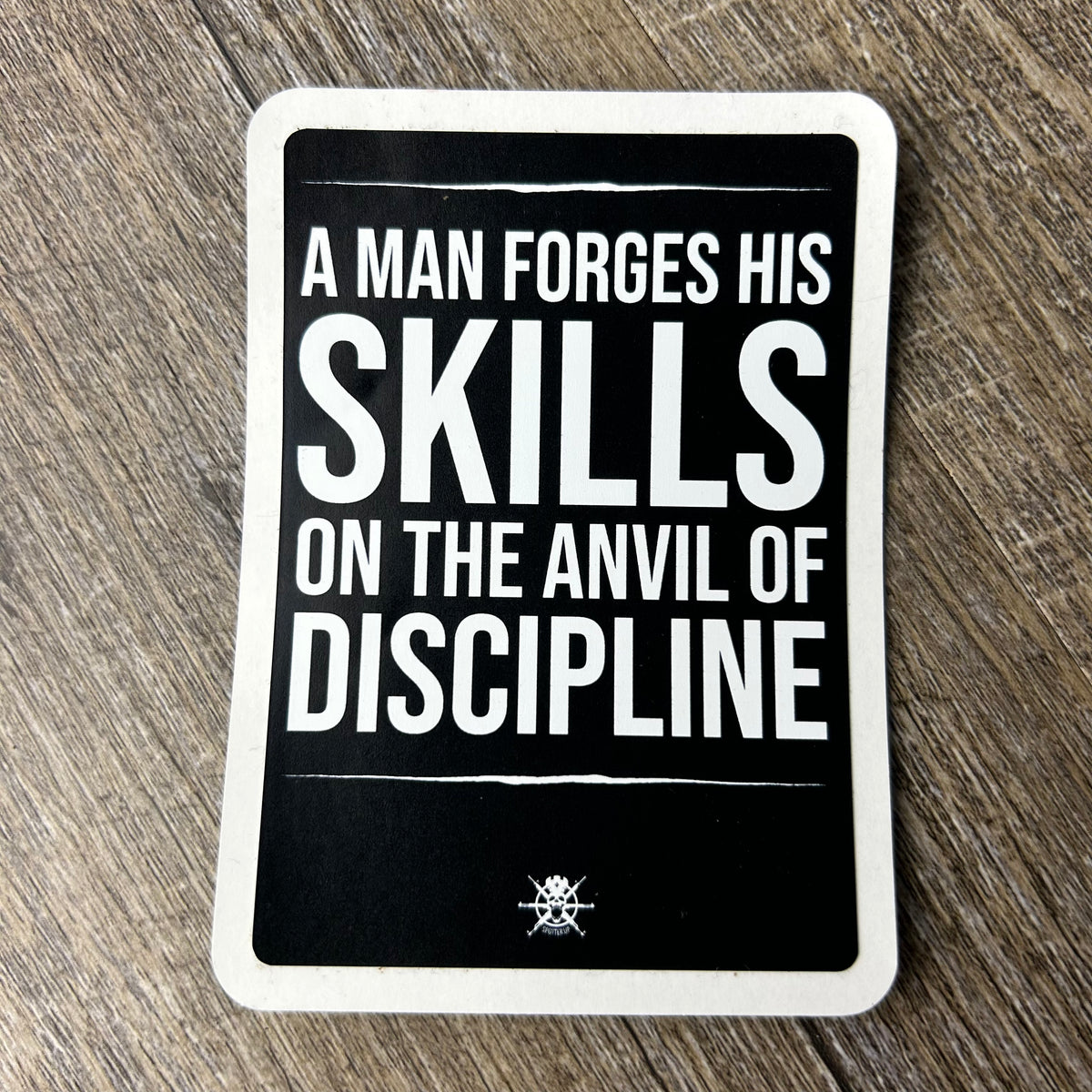 Sticker Anvil of Discipline