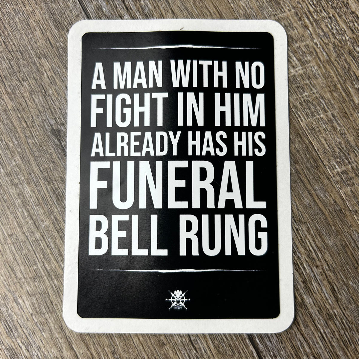 Sticker Funeral Bell