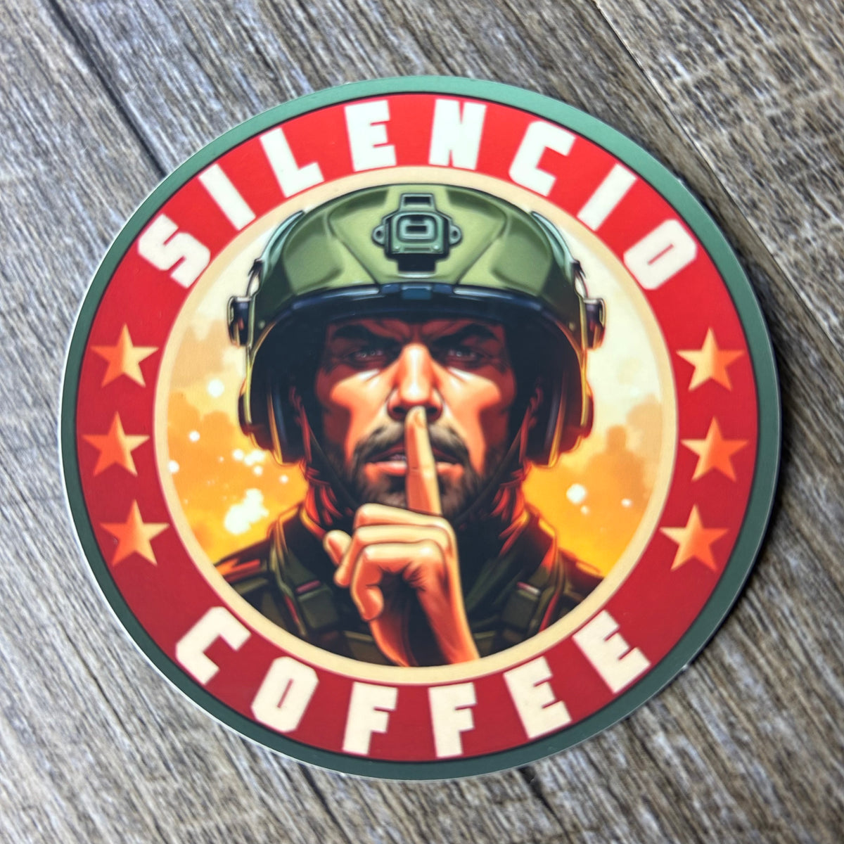 Operator Image Sticker Sticker Pack 1 (Four for 2) Operators – Silencio Coffee