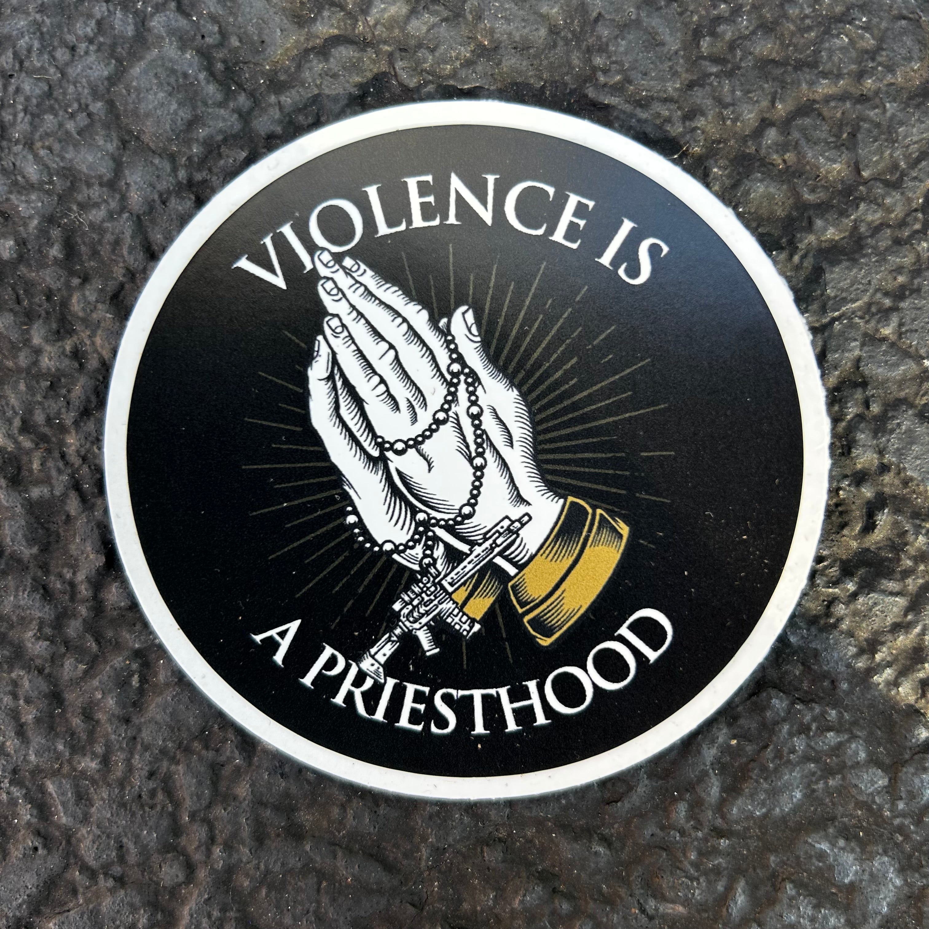 Sticker V is a Priesthood