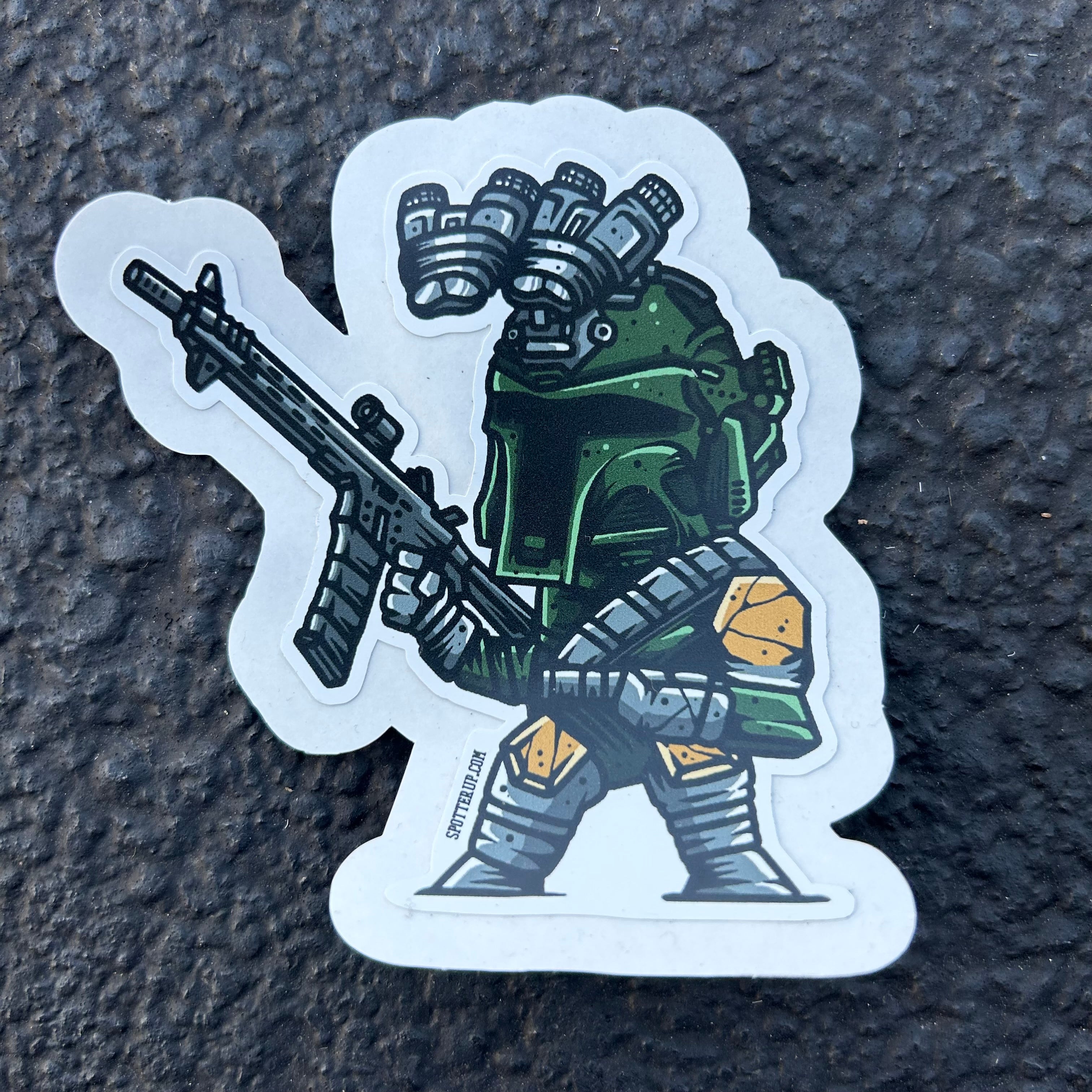 Sticker Fett 3