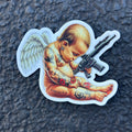 Sticker Love is Hell 3" x 3"