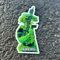 Sticker Warrior V2  3" x 4"